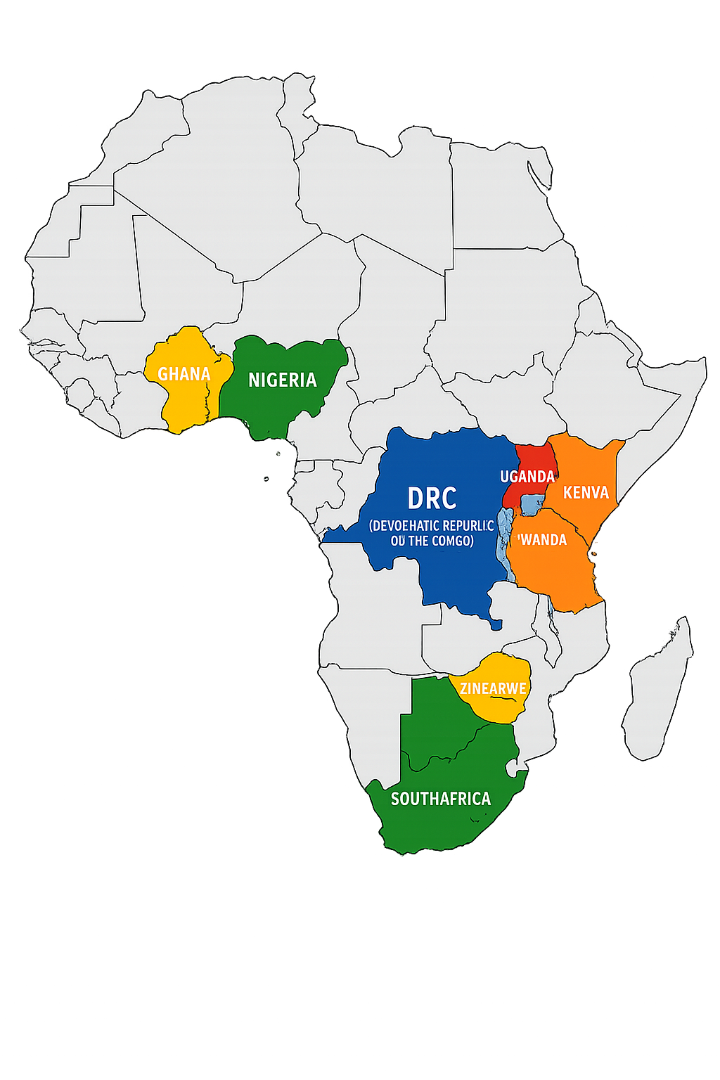 Map of Africa