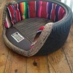 Upcycled Tyre Pet Lounge Bed