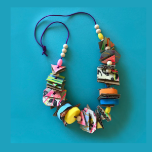 Upcycled Statement Necklace